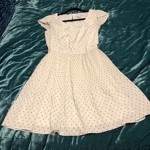 SOLD!  Sweet, white Elle dress, size M